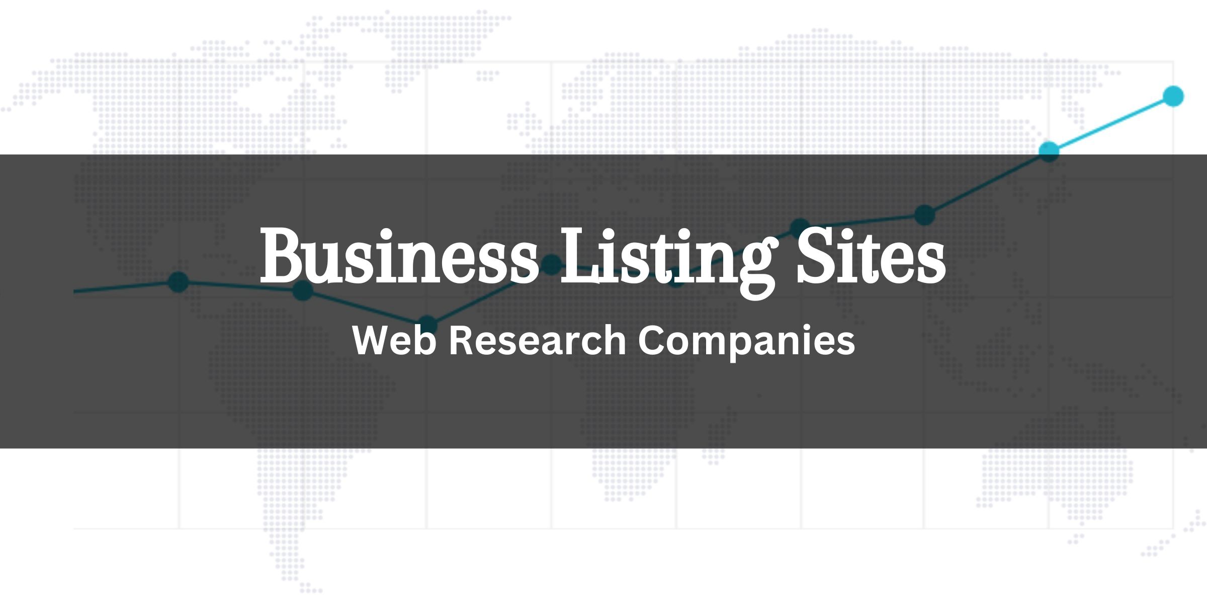 Top Business Listing Sites for Web Research Companies