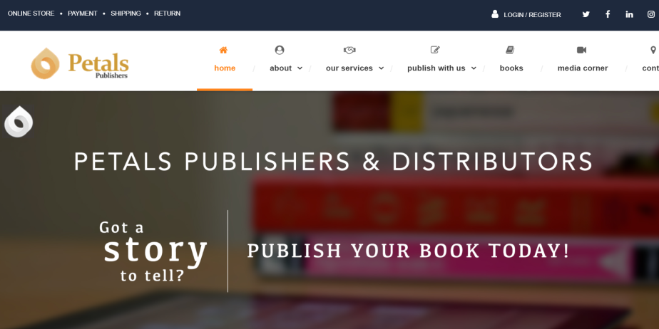 Petals Publishers & Distributors – where ideas become reality